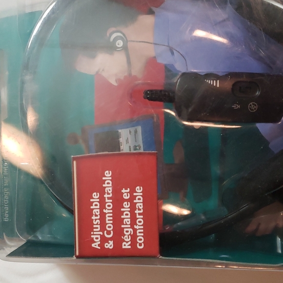 Logitech ClearChat Stereo Silver/Black Headband Headsets - Picture 3 of 6